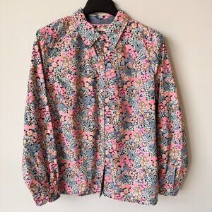 Charter Club Relaxed Fit Floral Button-Down Shirt